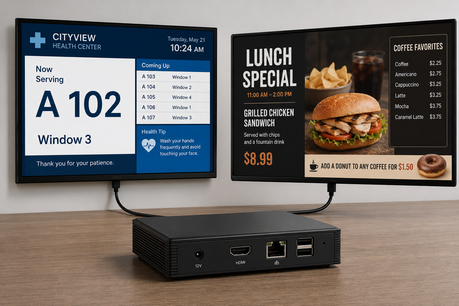 Privacy-safe CAYIN digital signage player deployment