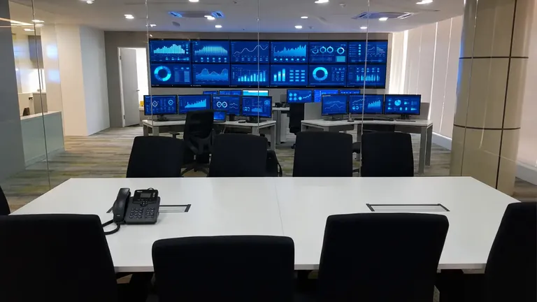 Security command centre display coordination project