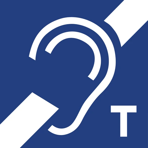 International hearing-loop and telecoil symbol