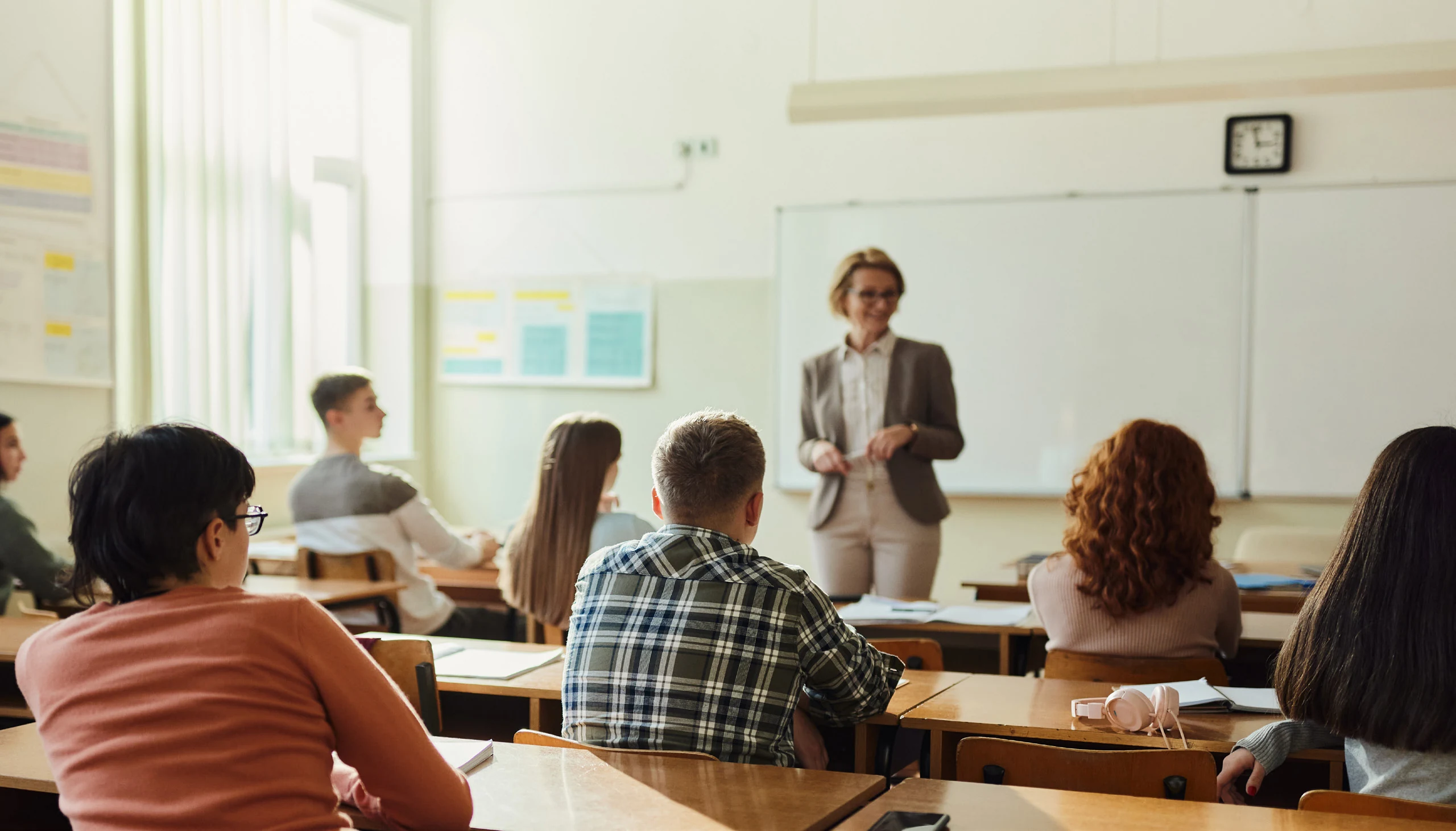 Classroom application for Auracast broadcast audio and Auri assistive listening