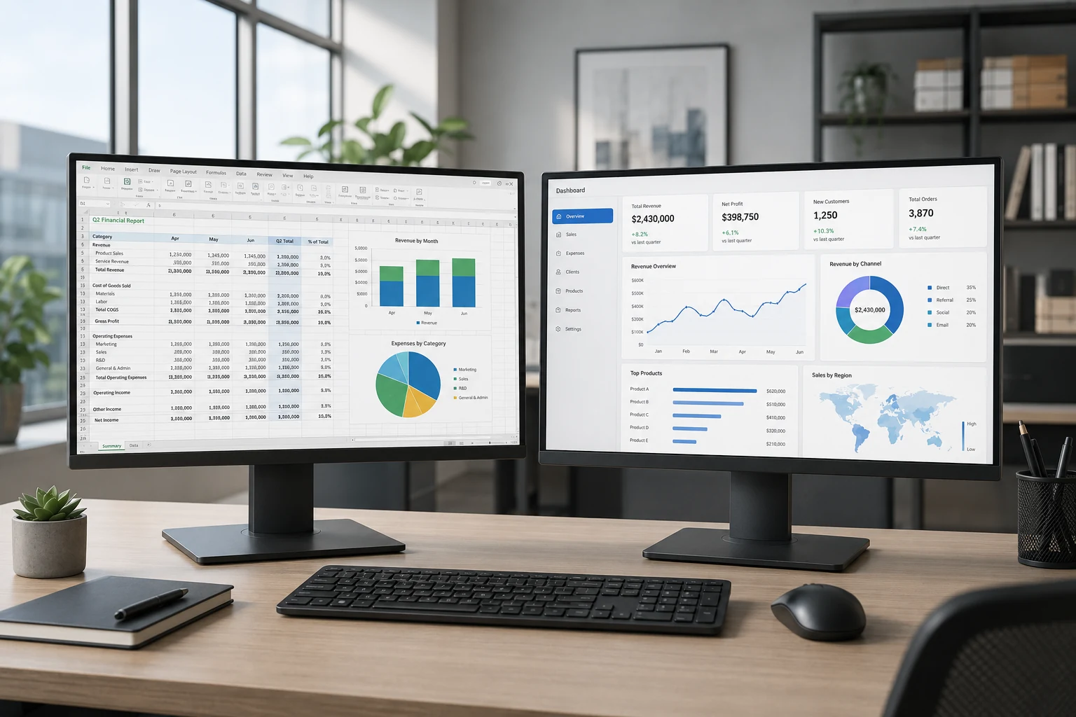 Samsung business monitor product range