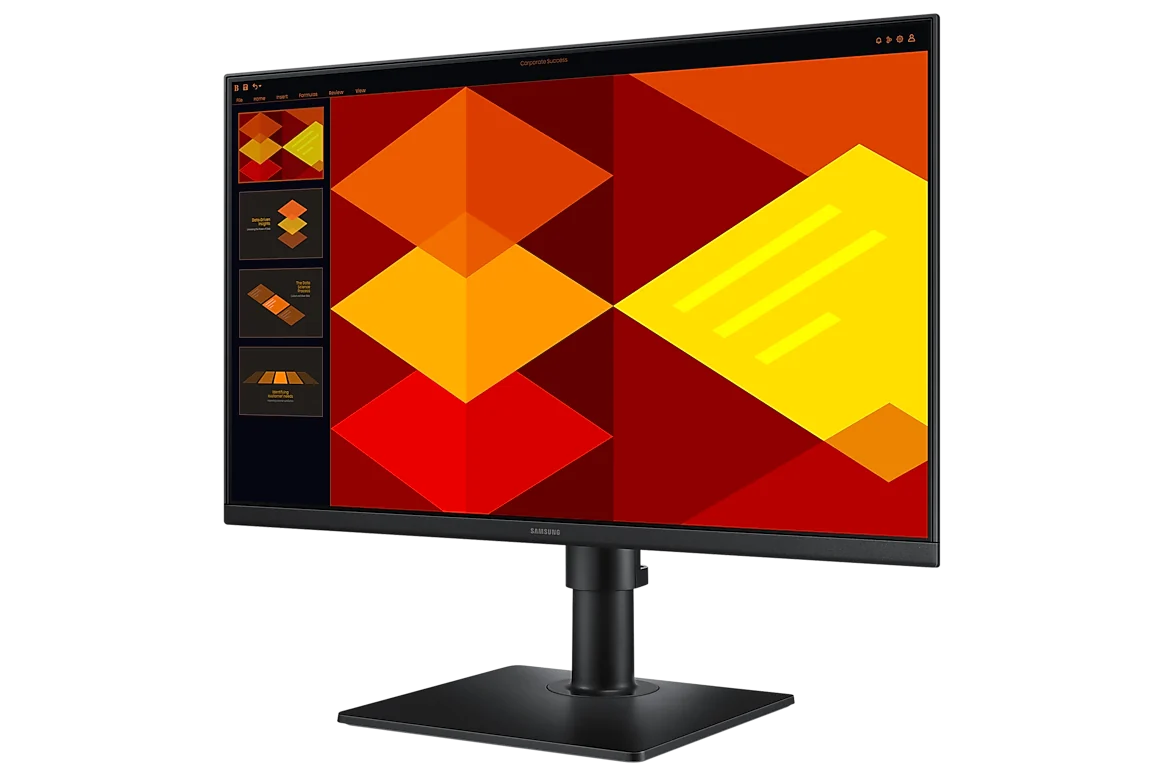 Samsung Essential Monitor S4 S40GD 24-inch LS24D400GAEXXS — product perspective