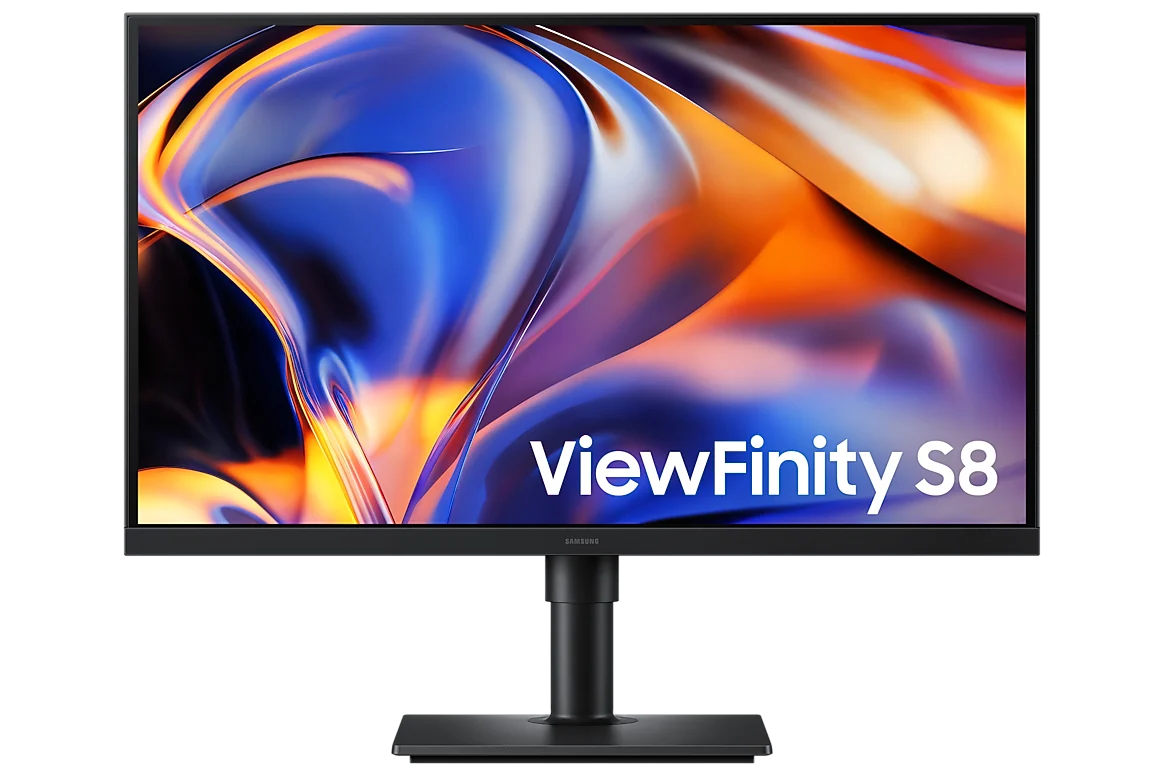 Samsung ViewFinity S8 S80HF 27-inch LS27H802EFAXXS — front view
