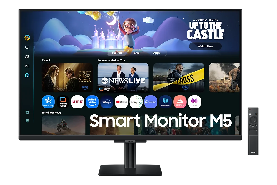 Samsung Smart Monitor M5 M50F 32-inch LS32FM500EEXXS — front view