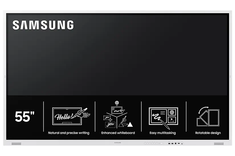 Flip WM55FX 55-inch exact size view