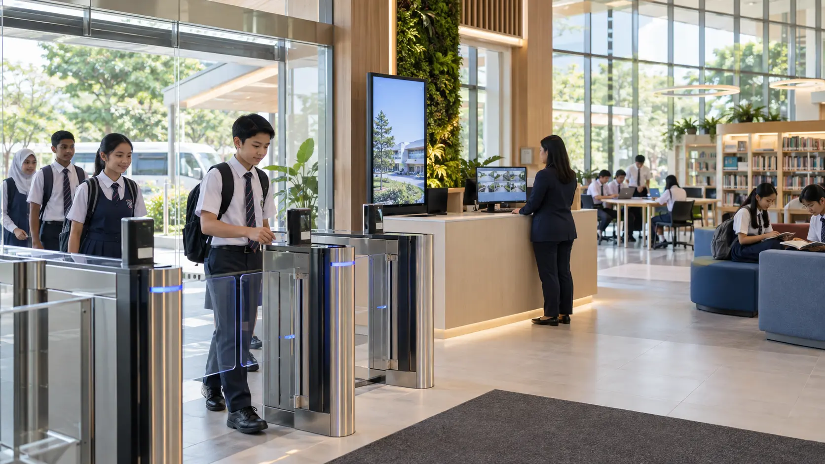 Connected Smart School technology environment