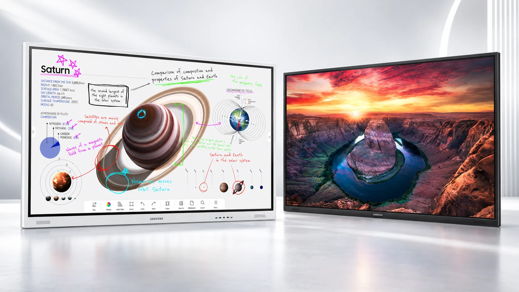 Samsung commercial display, digital signage and interactive display solutions