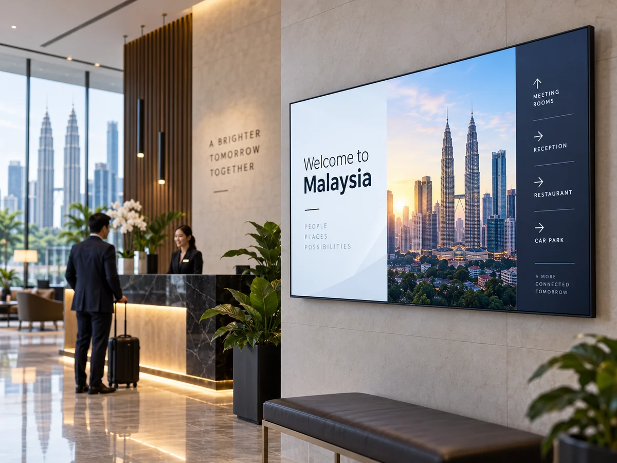Samsung commercial display and digital signage solutions for professional applications